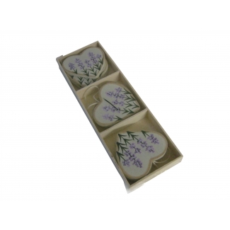 Herz-Set "Lavendel" 9 Herzen Herz-Set "Lavendel" 9 Herzen