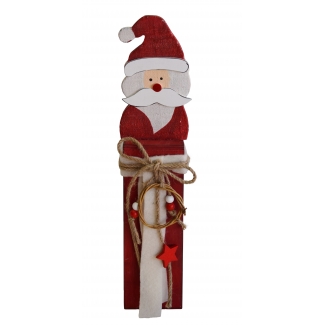 Weihnachtsmann-Holzfigur ca. 35 cm