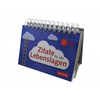 Geschenkbuch "Zitate für alle Lebenslagen"